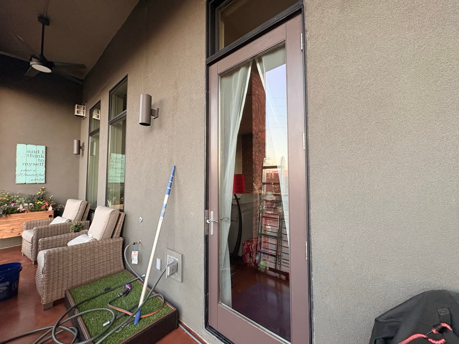 Interior Glass: Pole Work