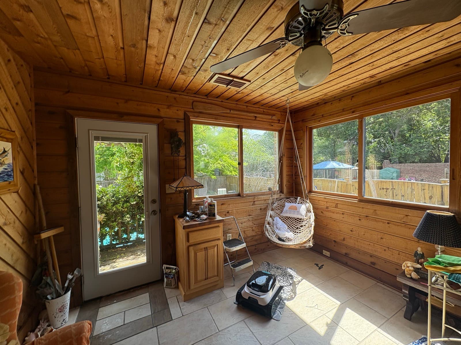 Sunroom Glass: Inside & Out